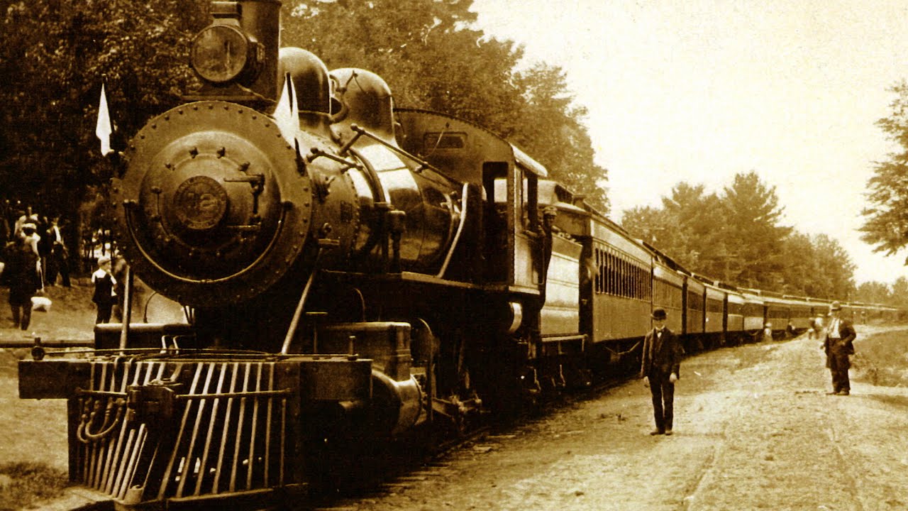 The  First  Train  Robbery  in  the  United  States,  North  Bend,  Ohio
