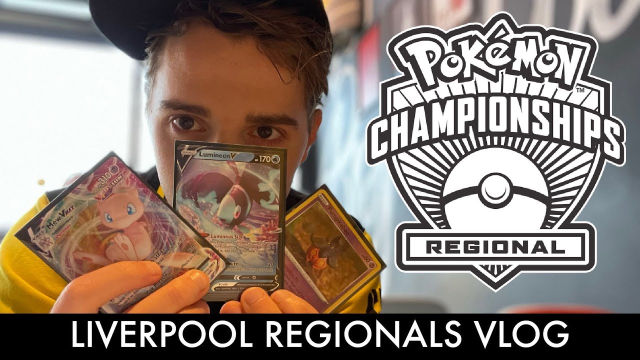 Pokemon TCG Liverpool Regionals VLOG with Mew VMAX! (Tournament Report)