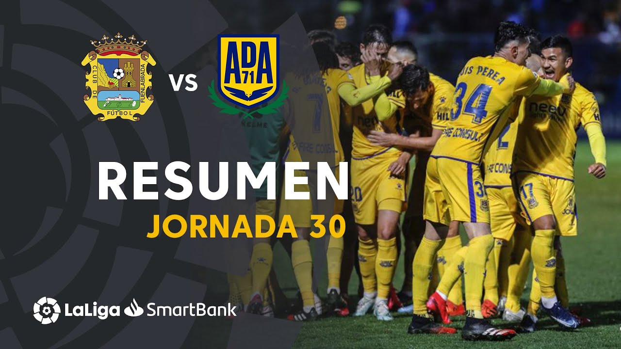 Resumen de CF Fuenlabrada vs AD Alcorc&oacute;n (3-4)