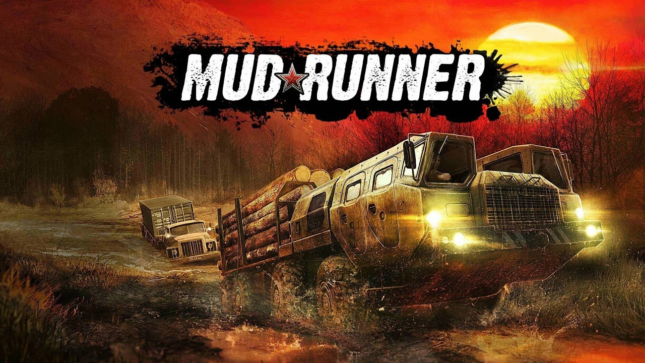 Месим грязь. Учусь ездить по бездорожью!  - MudRunner № 1