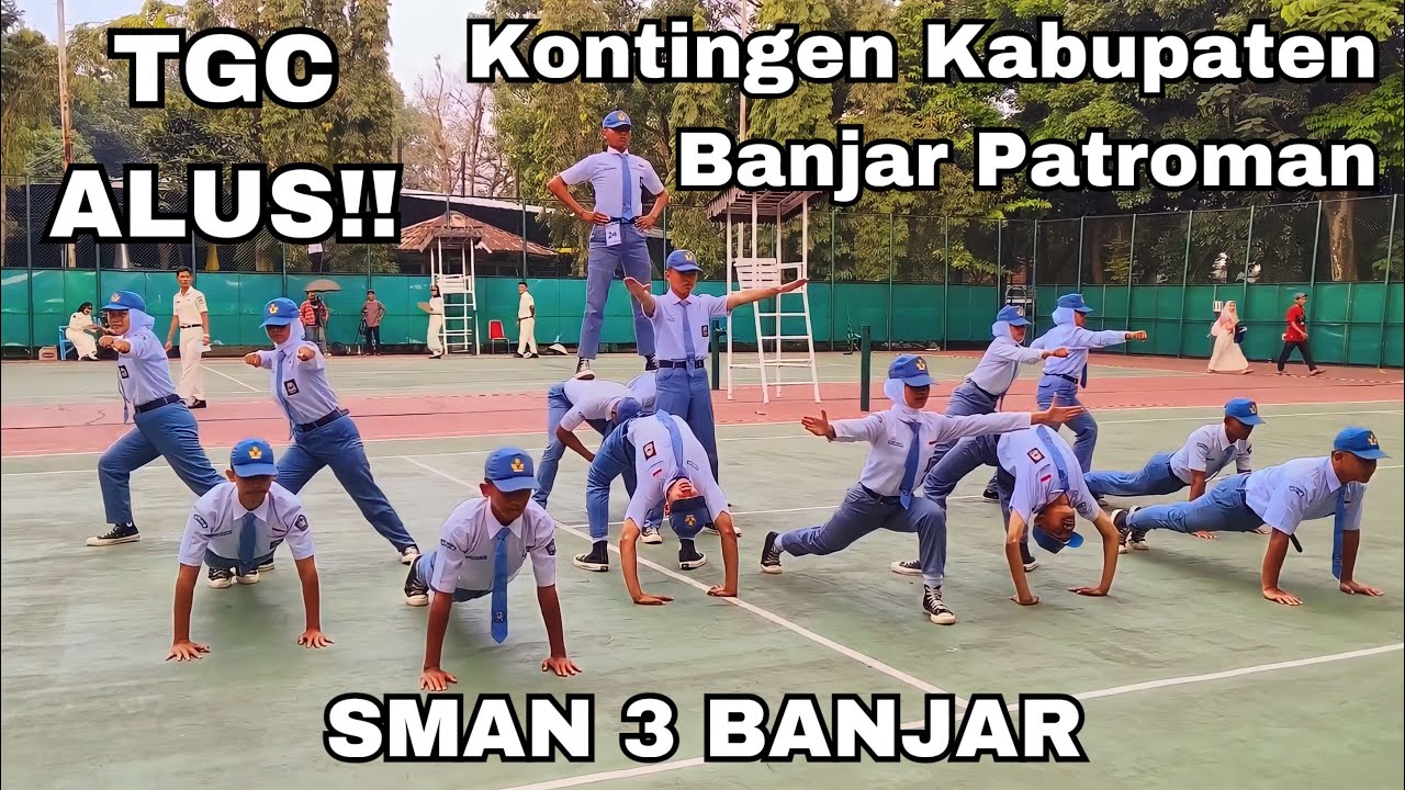 FINAL JABAR 2023! Penampilan Paskibra SMAN 3 Banjar ( Perwakilan Kabupaten Banjar )