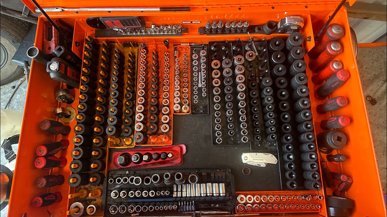 Full tour of my new Us General full bank 6 Drawer Master Tool Cart