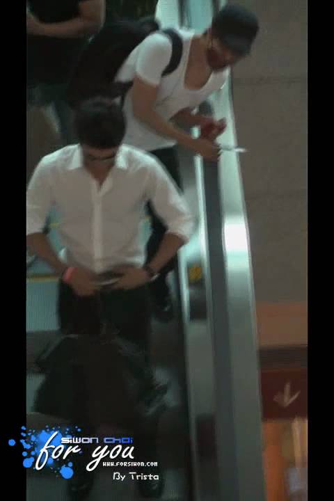 100713 Siwon @ Incheon Airport