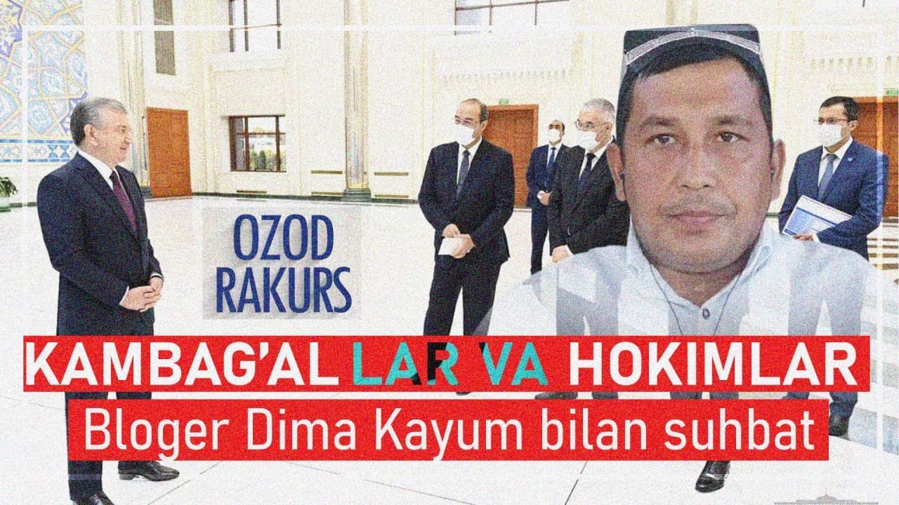 OzodRakurs: Mirziyoyev saylovni kambag&rsquo;allardan boshladi