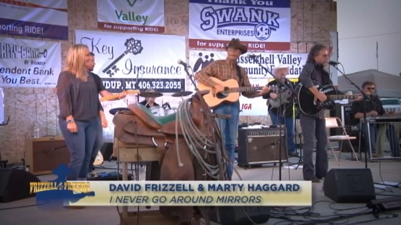 David Frizzell & Marty Haggard - I Never Go Around Mirrors (Live from Roundup)