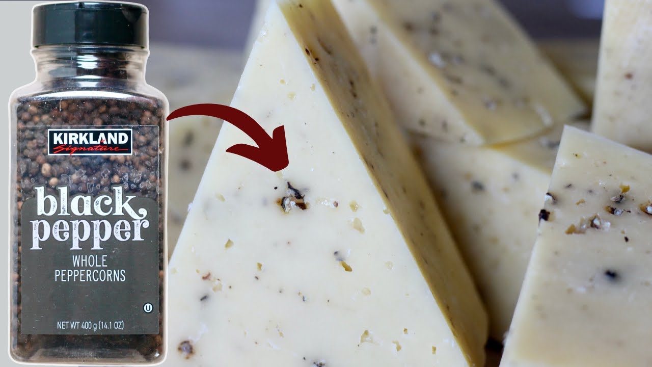 How To Make Black Pepper Parmesan Cheese