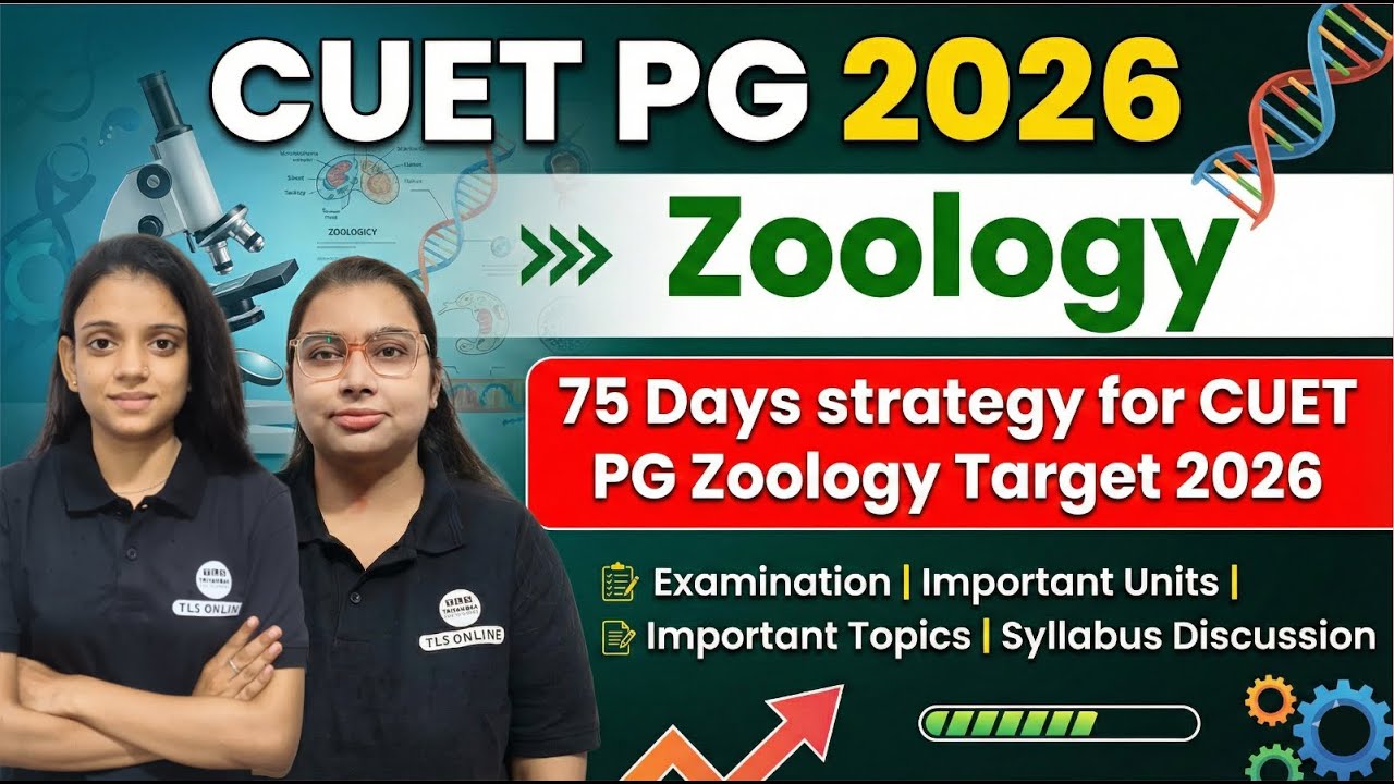 𝐂𝐔𝐄𝐓 𝐏𝐆 𝟐𝟎𝟐𝟔 𝐙𝐨𝐨𝐥𝐨𝐠𝐲: 𝐂𝐨𝐦𝐩𝐥𝐞𝐭𝐞 𝟕𝟓-𝐃𝐚𝐲 𝐒𝐭𝐫𝐚𝐭𝐞𝐠𝐲 𝐭𝐨 𝐂𝐫𝐚𝐜𝐤 𝐭𝐡𝐞 𝐄𝐱𝐚𝐦!
