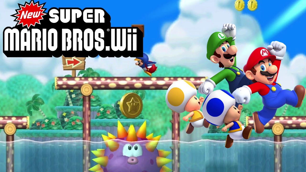 Beach Theme - New Super Mario Bros. Wii Slowed Down