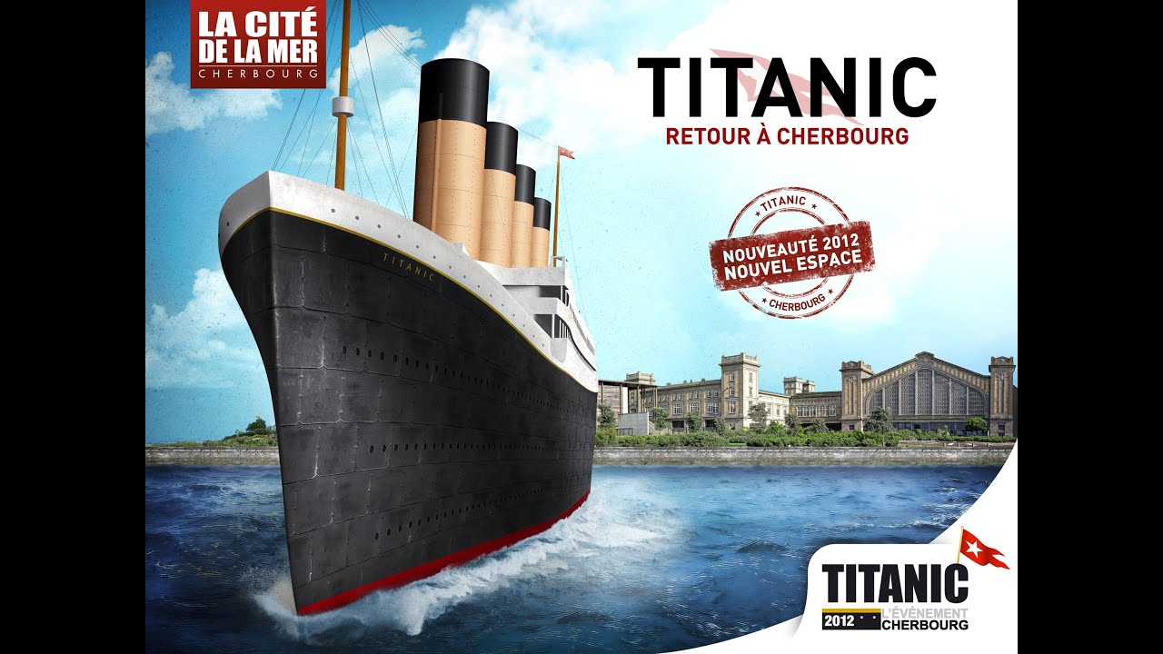 Titanic Exhibit Walk Through, Cherbourg France