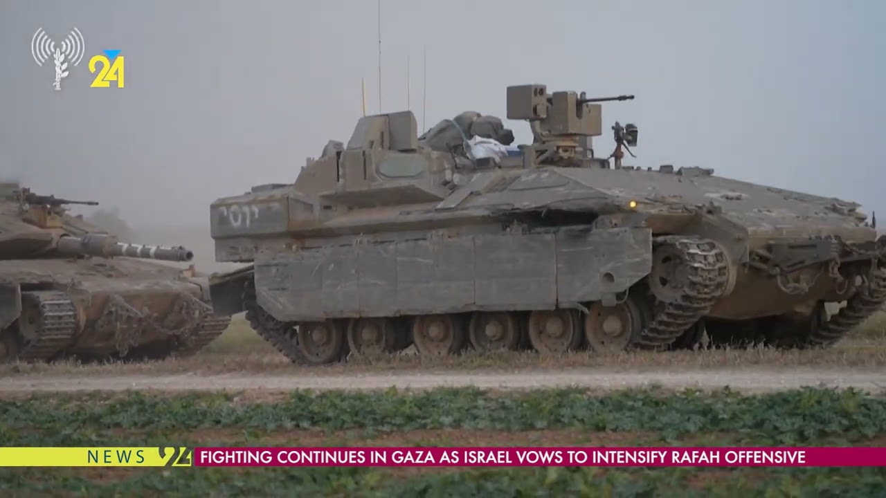 Fighting Continues In Gaza As Israel Vows To Intensify Rafah Offensive
