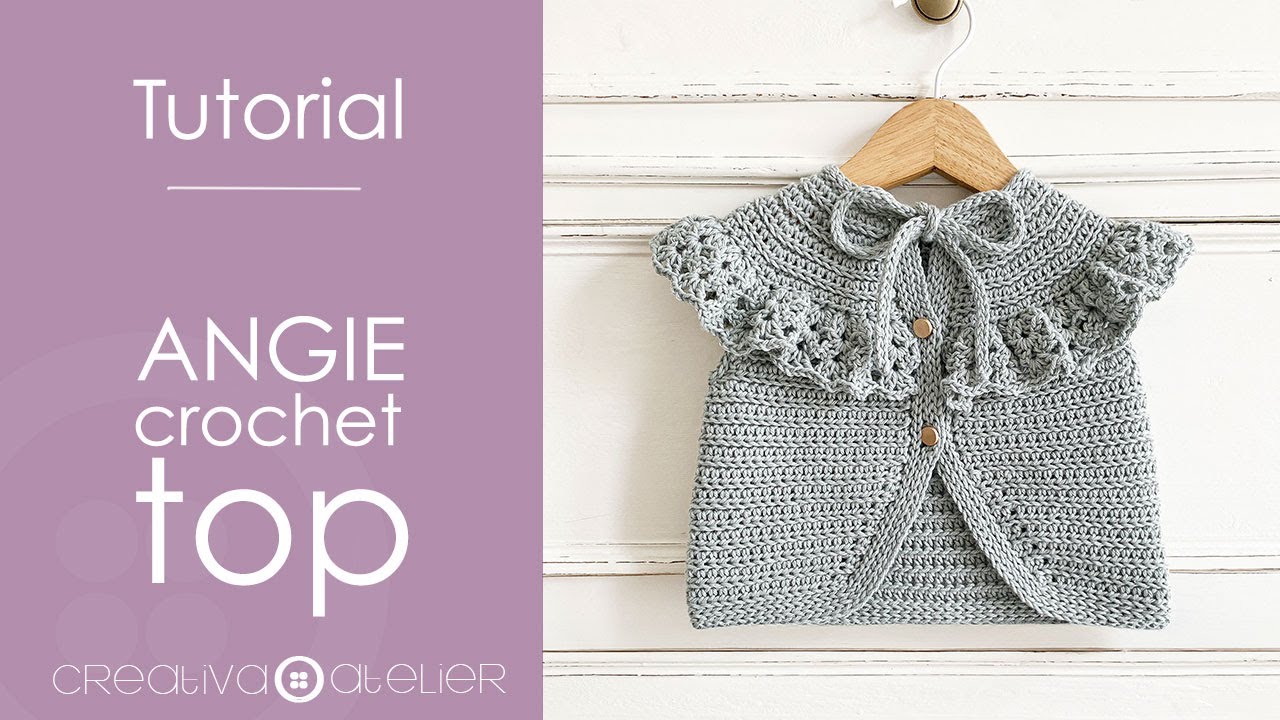 Cómo tejer el Top de Crochet ANGIE - How to crochet the ANGIE Crochet Top