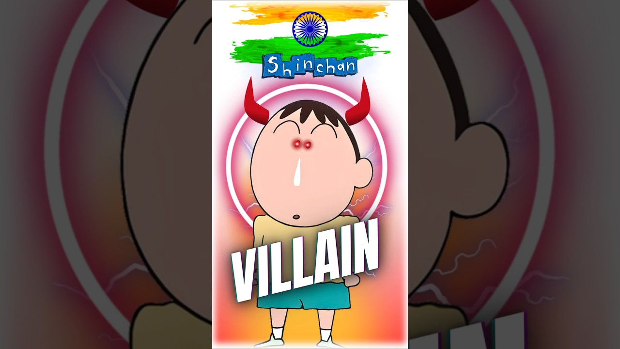 SHINCHAN IN INDIA PART 2 | BOCHAN as a VILLAIN #shinchan #shorts