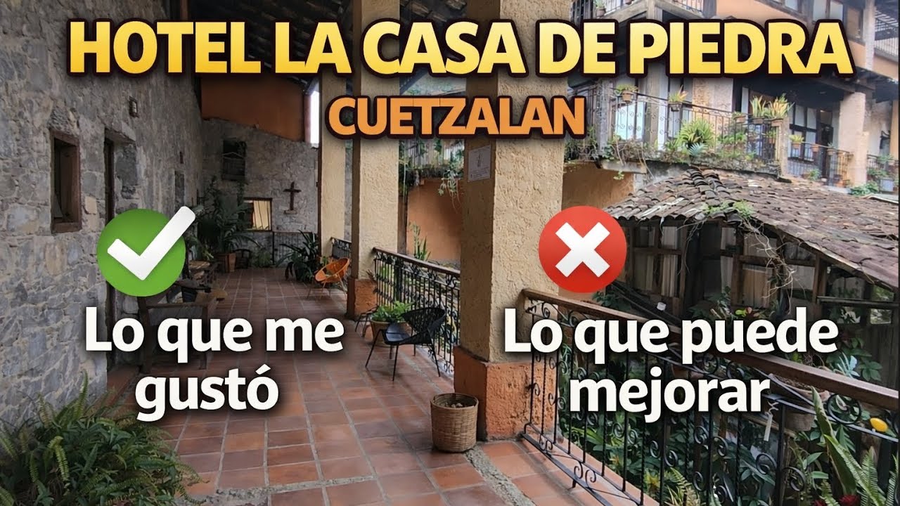 Hotel La Casa de Piedra en Cuetzalan, Puebla.