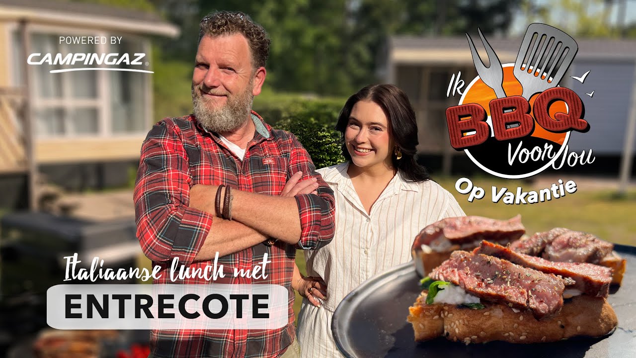 STEAK SANDWICH (Italiaanse bruschetta) | Ik BBQ op vakantie!