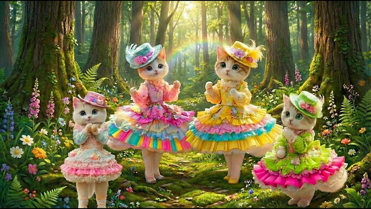Dancing Cat|Fun Cat Dance|Relaxing Cat Dance