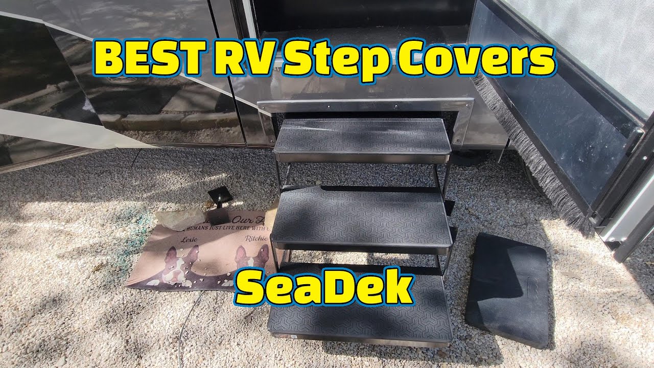 Custom SeaDek Covers For RV Steps