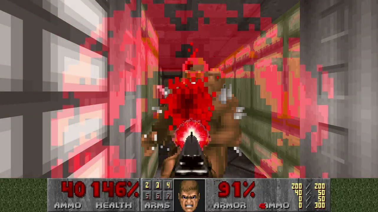 DOOM Ultimate with X10 enemy in one of character.. cool 001