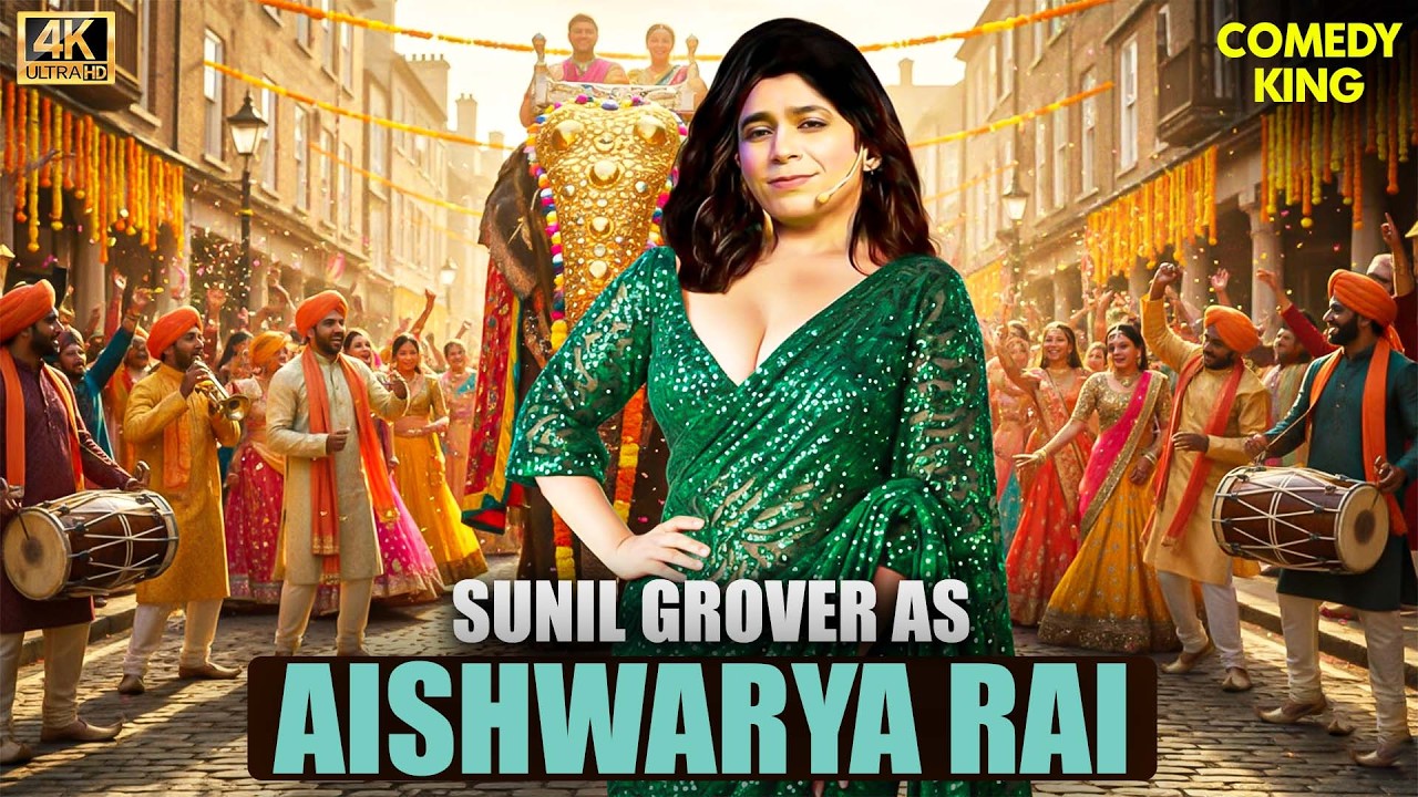 Sunil Grover As Hot Aishwarya Rai Bachchan😂| The Kapil Sharma Show | Best Of Dr.Gulati | Funny | 4k