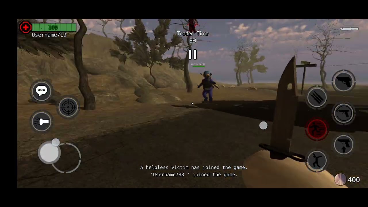 Jugando a Slendytubbies: tdau en Android