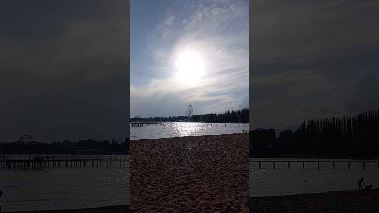 On the beach #summer #onthebeach #sunny #sunnyday #beachday #озеро #пляж