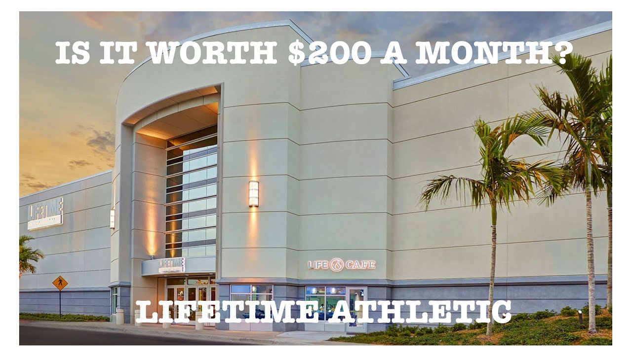 $200 Dollars A Month For A Gym Membership!?! Is It Worth It? | LIFETIME ATHLETIC TAMPA, FL | REVIEW