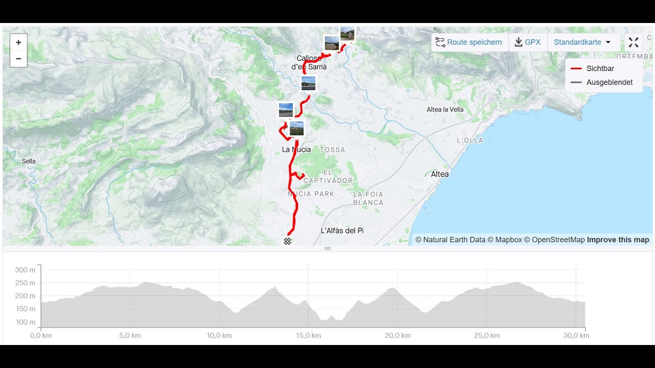 Cycling La Nucia - Font d'Algar tour (30,51km) (Spain) (2024)