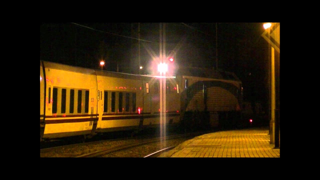 Noche de mercantes y trenes nocturnos en Medina del Campo