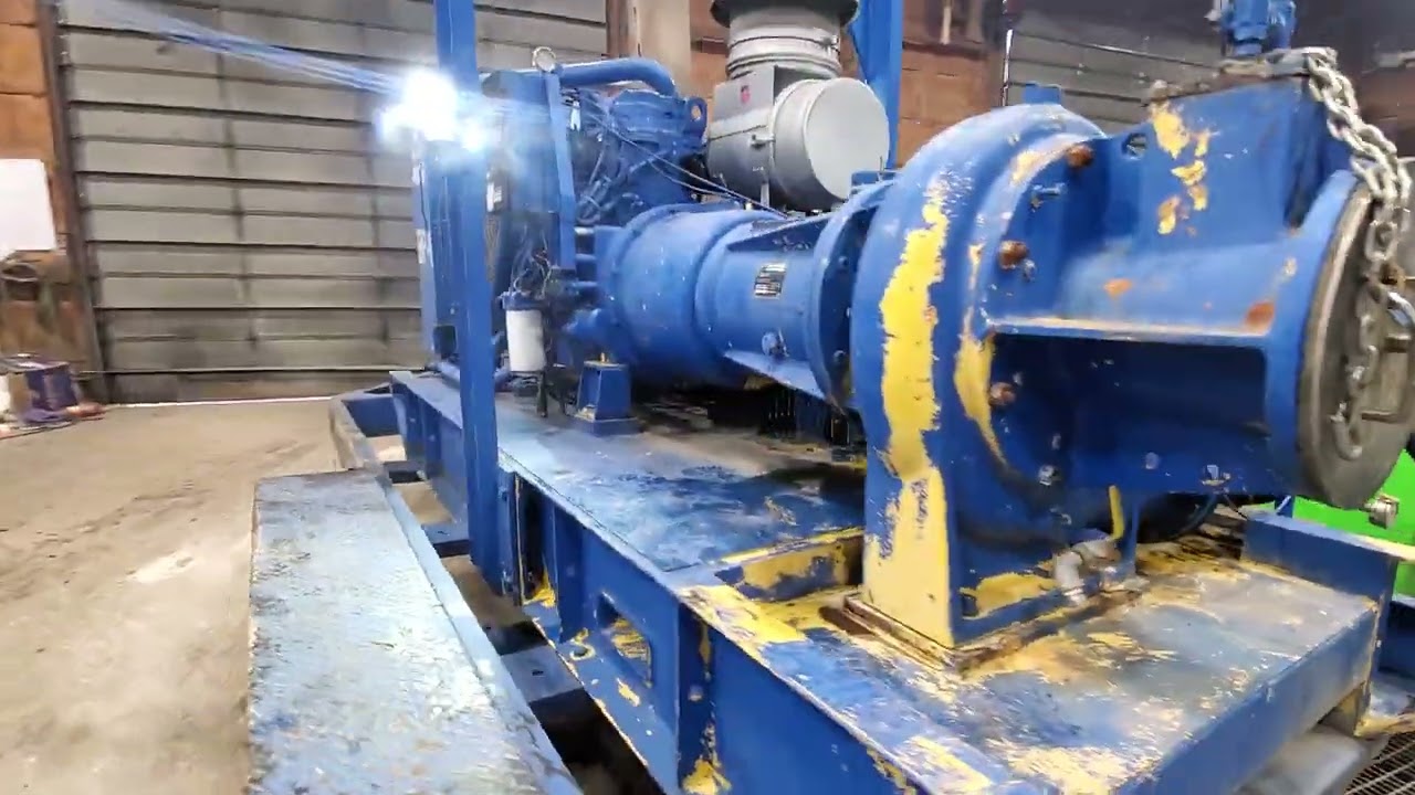 GODWIN PUMP HL225M S/N 0957606/08 With Cat C9 8172 hrs