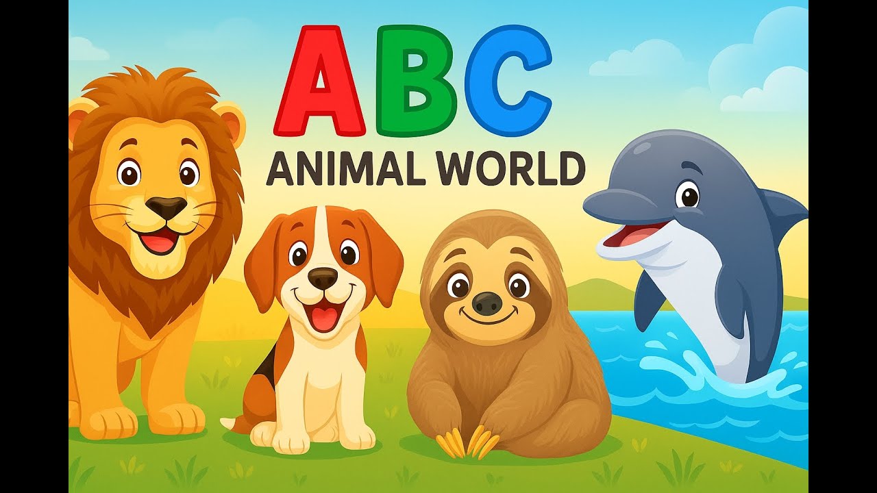 ABC Animal Songs Compilation | Learn Animals from A to Z | Happy Songland