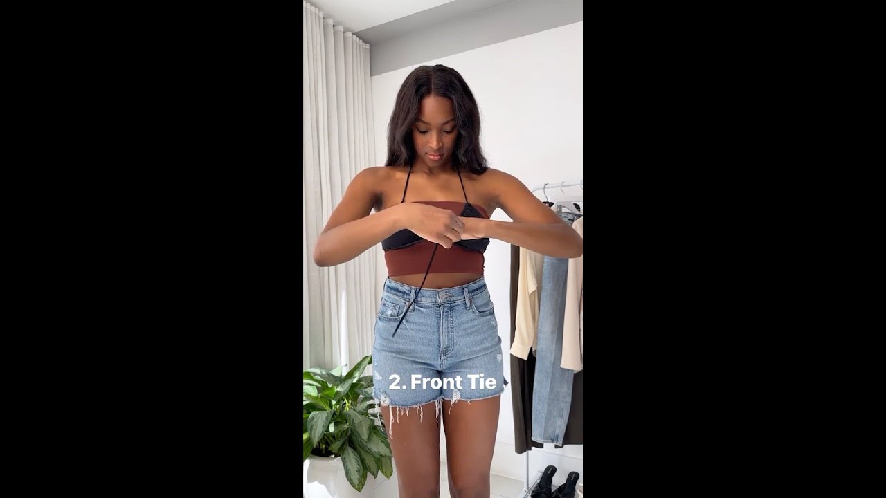 How to Tie Bikini Straps New Ways