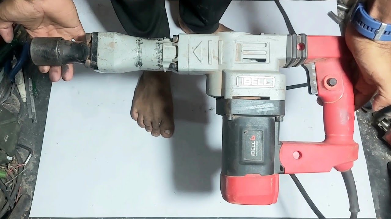 iBELL  DH10 - 78  5 kg Hammer Machine Repair , Compressor problem , heat problem