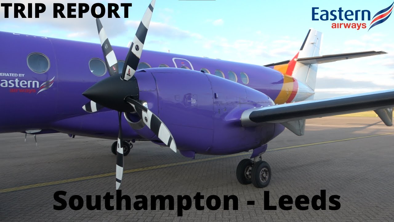 TRIP REPORT | Domestic Flight With Eastern Airways | Southampton - Leeds | Jetstream 41