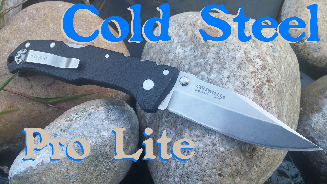 Cold Steel Prolite - the mainstream Tri-Ad lock folder!