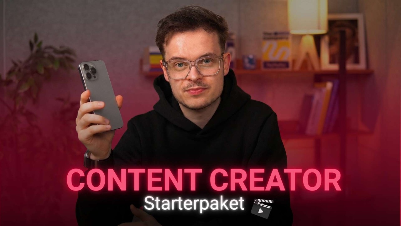 Content Creator Starter Kit 2026: Das PERFEKTE Content Setup für Anfänger!