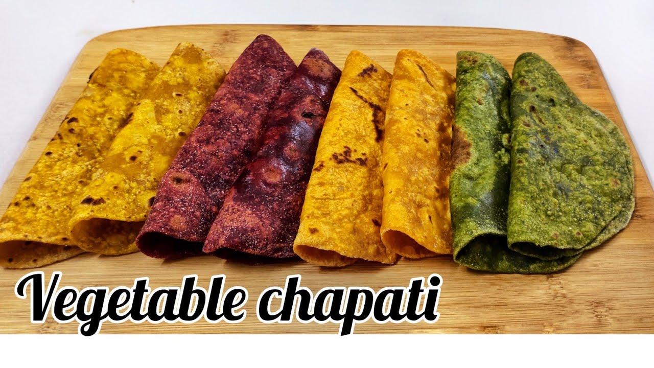 EASY VEGETABLE CHAPATI || വെജിറ്റബിൾ ചപ്പാത്തി || Sachu's Tasty World