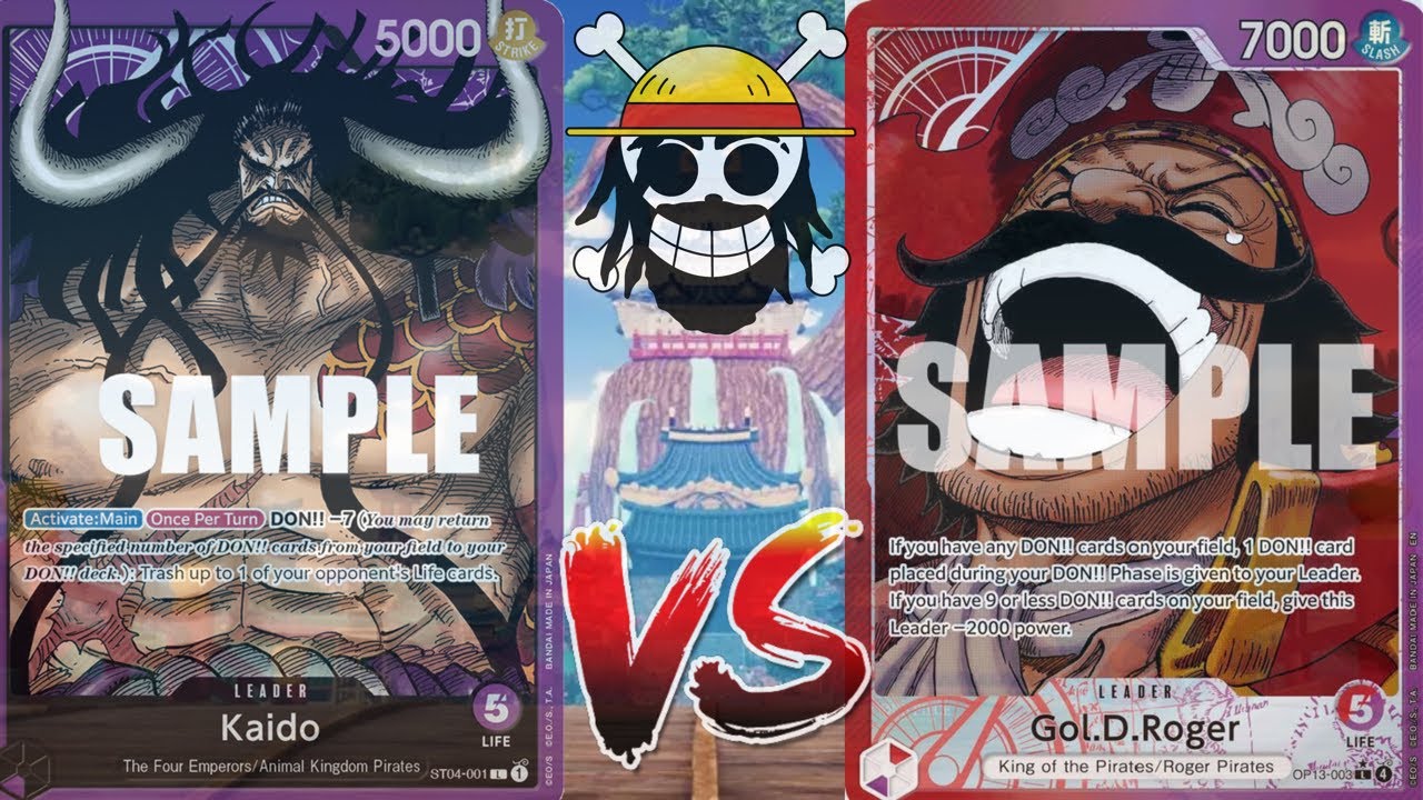 Best of THREE! Game 3 One Piece TCG [OP14] ST4Kaido (CousinBruh) Vs Gol D. Roger (MagicManMoss)