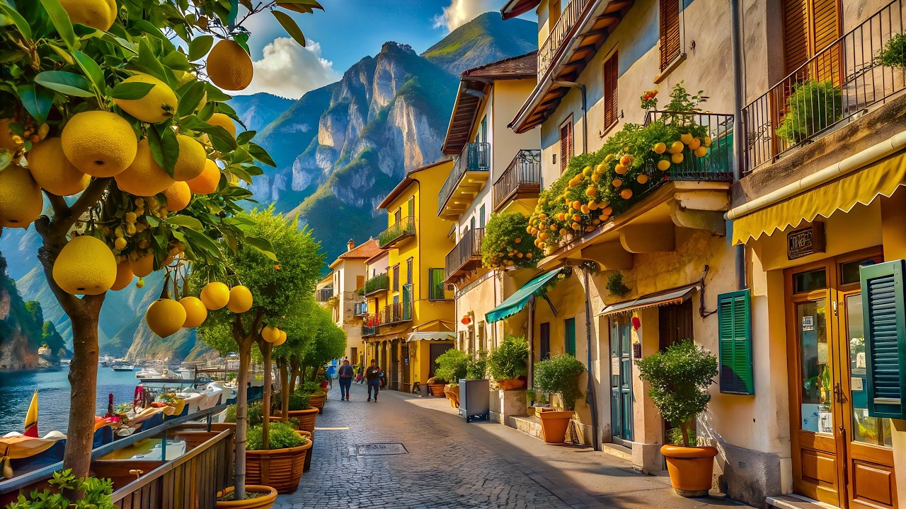 МАЛЬЧЕЗИНЕ - САМЫЕ КРАСИВЫЕ ДЕРЕВНИ ОЗЕРА ГАРДА - САМЫЕ КРАСИВЫЕ МЕСТА ИТАЛИИ 4K HDR