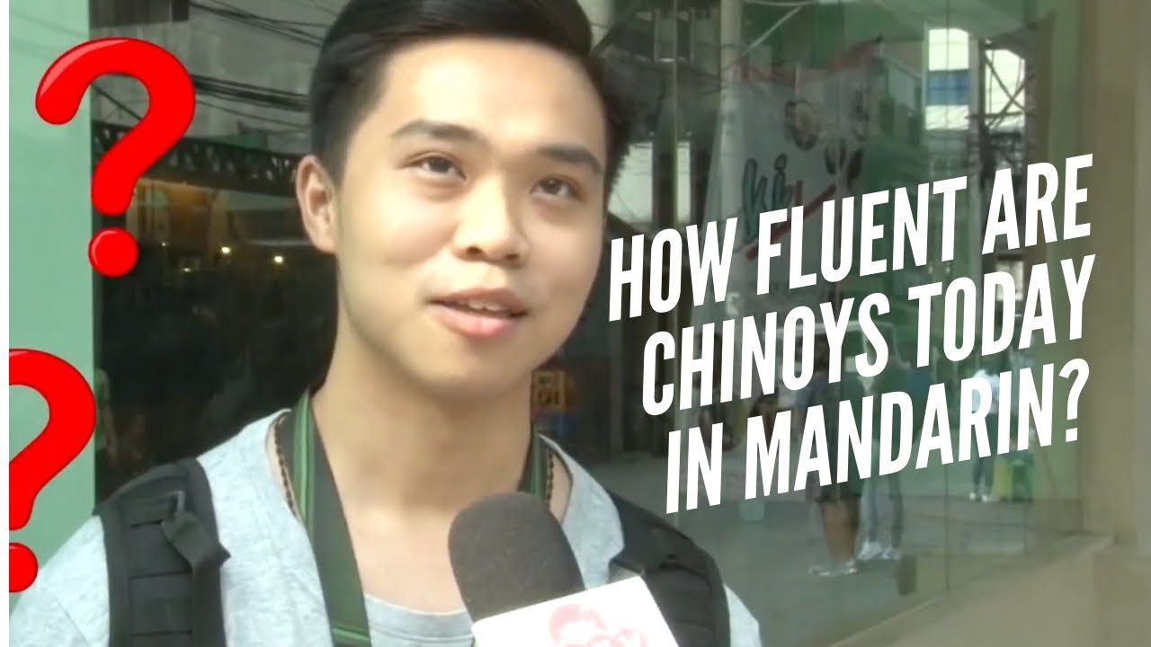 How well do Chinoys speak Mandarin?