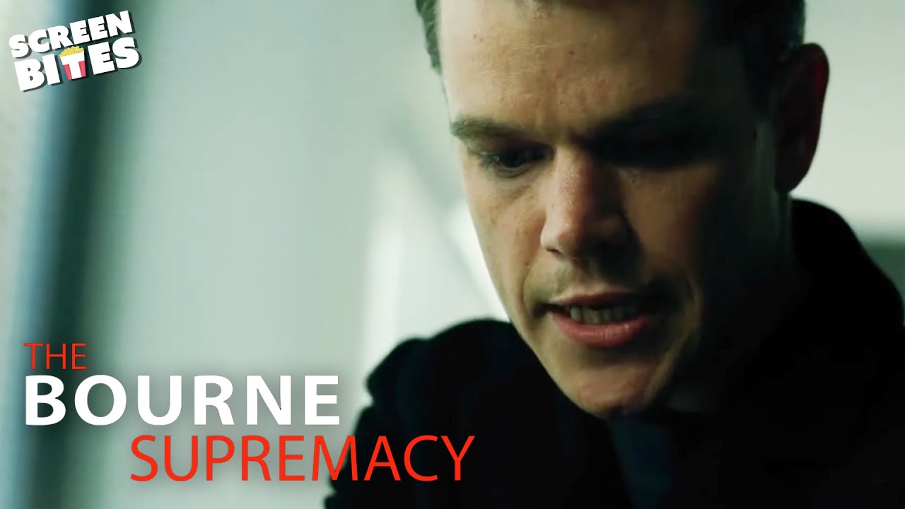 Bourne Wins a Fight With a Newspaper | The Bourne Supremacy (2004) | Screen Bites
