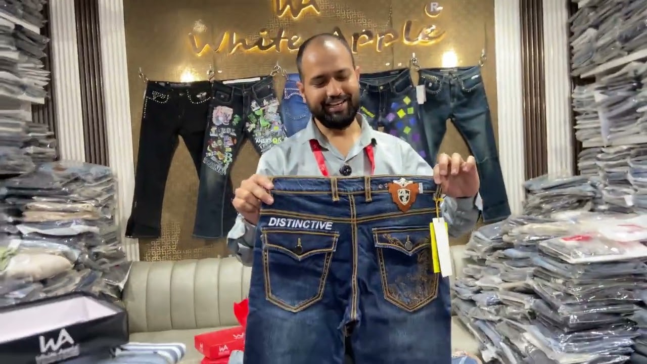 Luxury and Important Quality Jeans Manufacturer of Delhi. White Apple (The Name of Quality ) 