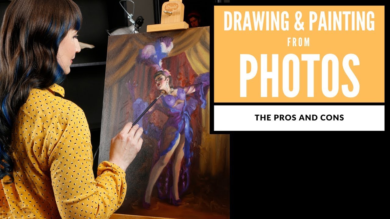 Drawing & Painting from Photos: Pros and Cons