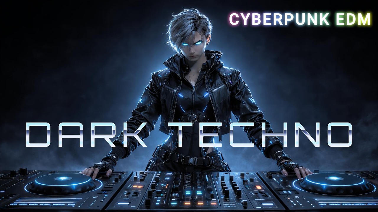 Dark Techno Vol.4 | Cyberpunk EDM | Instrumental 30 Min for Focus & Work