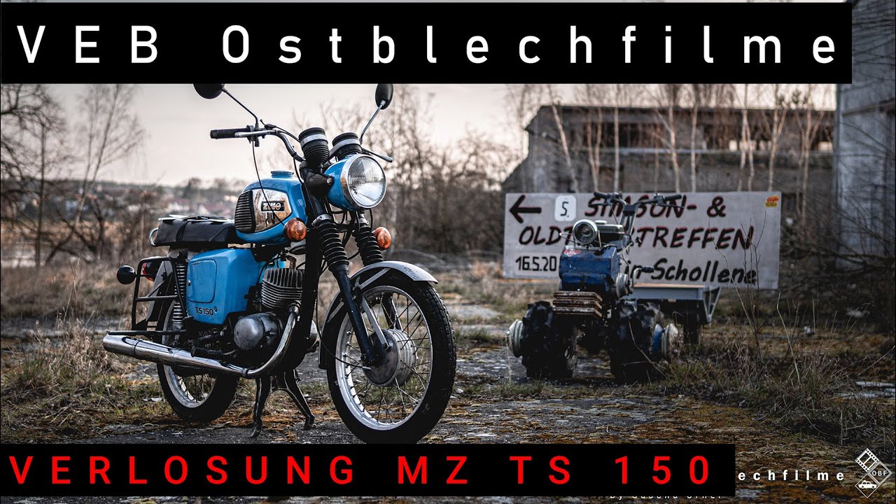 MZ TS 150 Anlieferung Simson- & Oldtimertreffen | VEB Ostblechfilme ABGESAGT