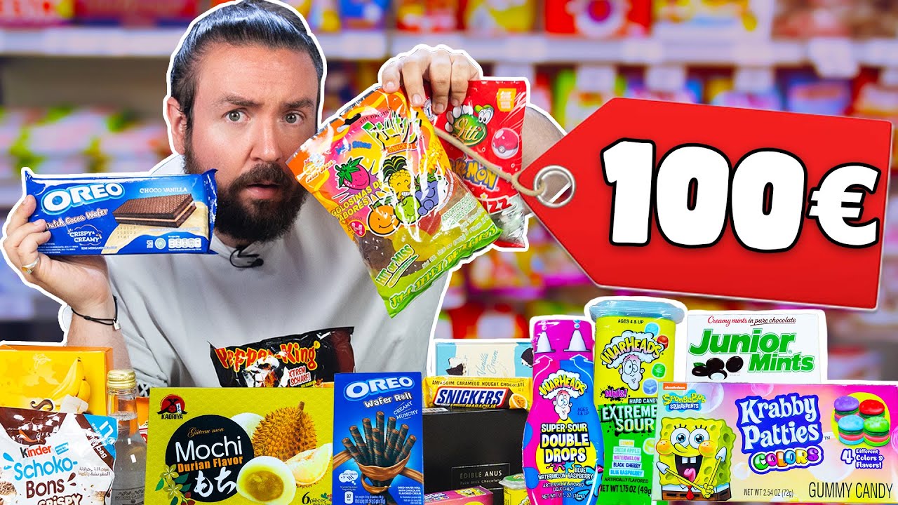 Für 100 EURO SÜßIGKEITEN testen