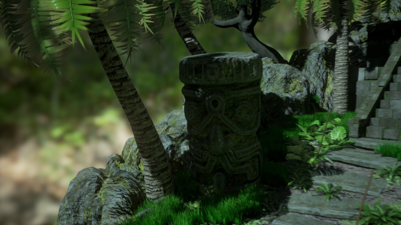 Aztec Exterior Diorama