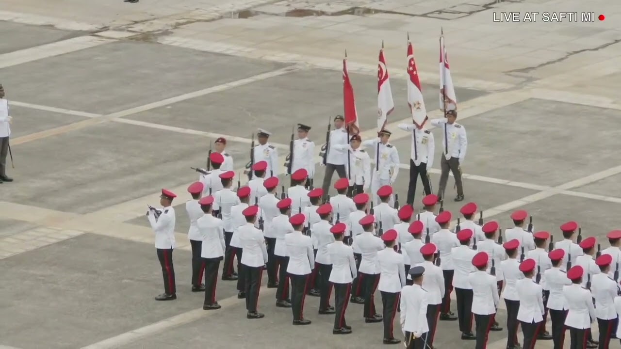 SAF Day 2023, Trooping the Colour (No commentary)