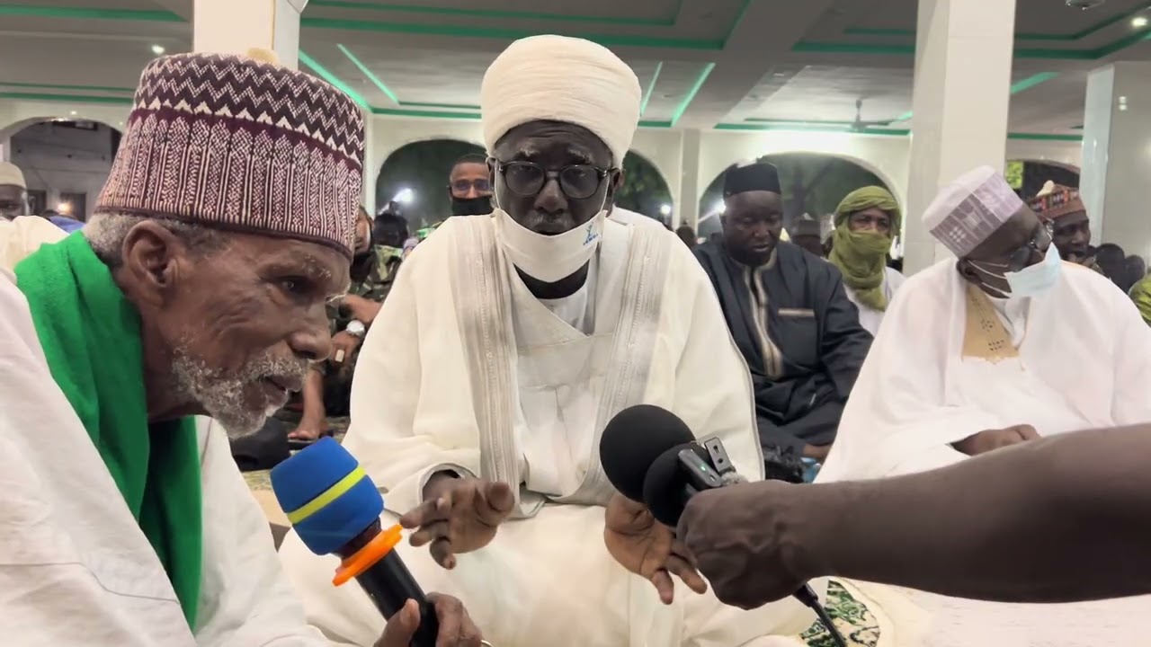 Message du Kalifa Moussa  aux fidèles après le Tarawih de la Nuit du Destin à la  Mosquée de Kiota
