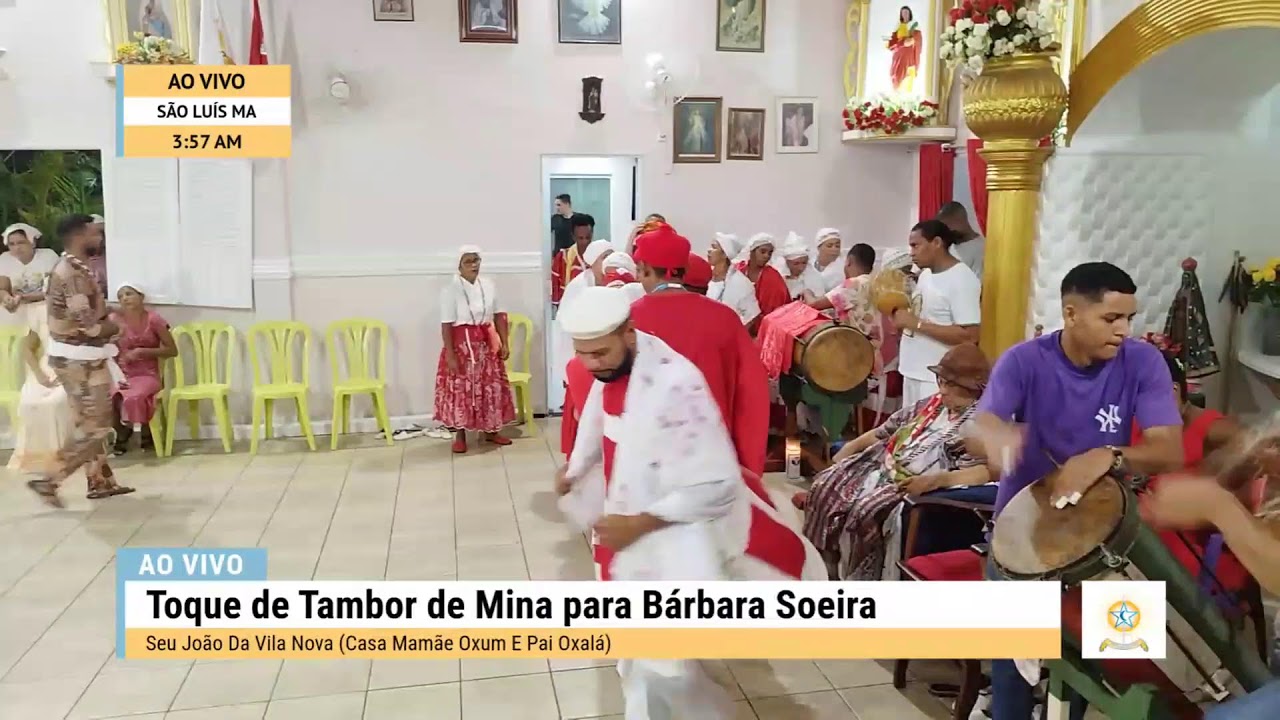 Transmissão ao vivo de TERREIRO DE MINA MAMÃE OXUM E PAI OXALÁ