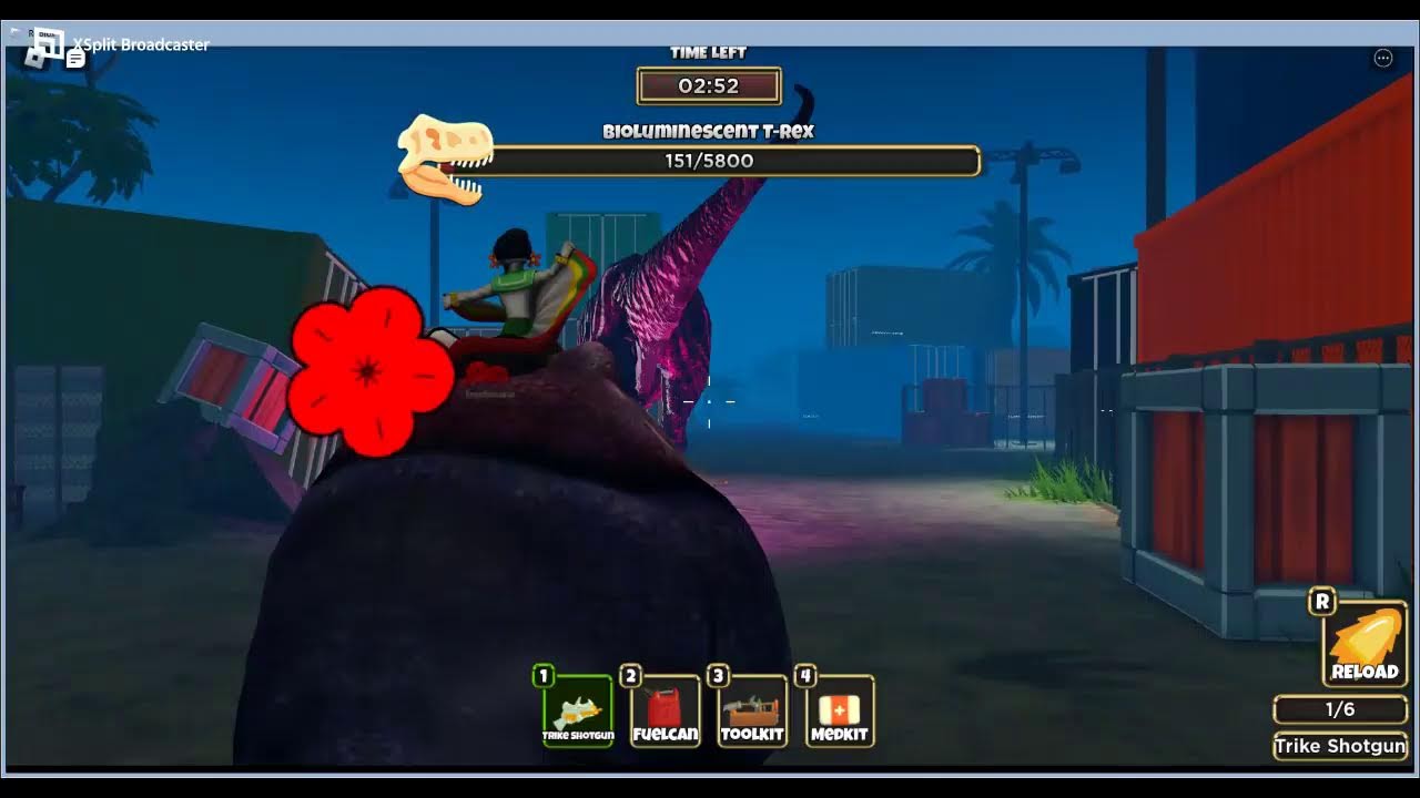 primal pursuit- destroying rexes