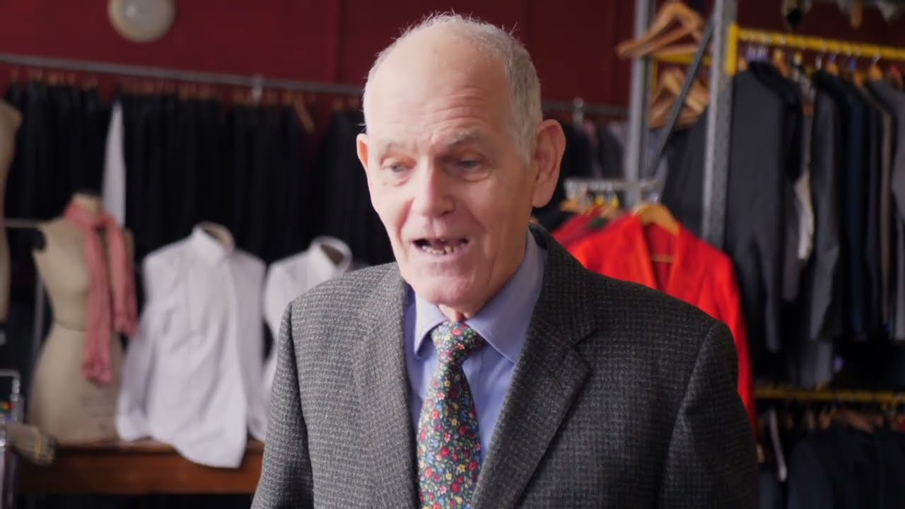 How to repair Moth Damage ( Holes ) David Saxby talks about repairing clothes.